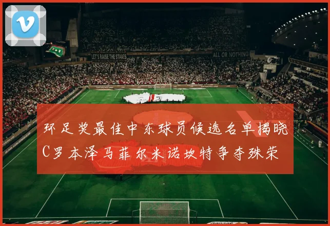 环足奖最佳中东球员候选名单揭晓C罗本泽马菲尔米诺坎特争夺殊荣