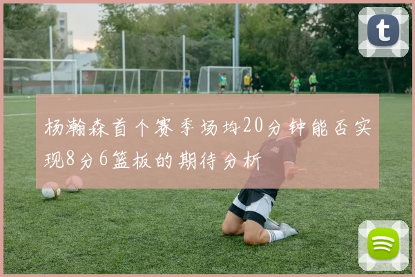 杨瀚森首个赛季场均20分钟能否实现8分6篮板的期待分析